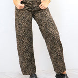 She Cute In Leopard Denim