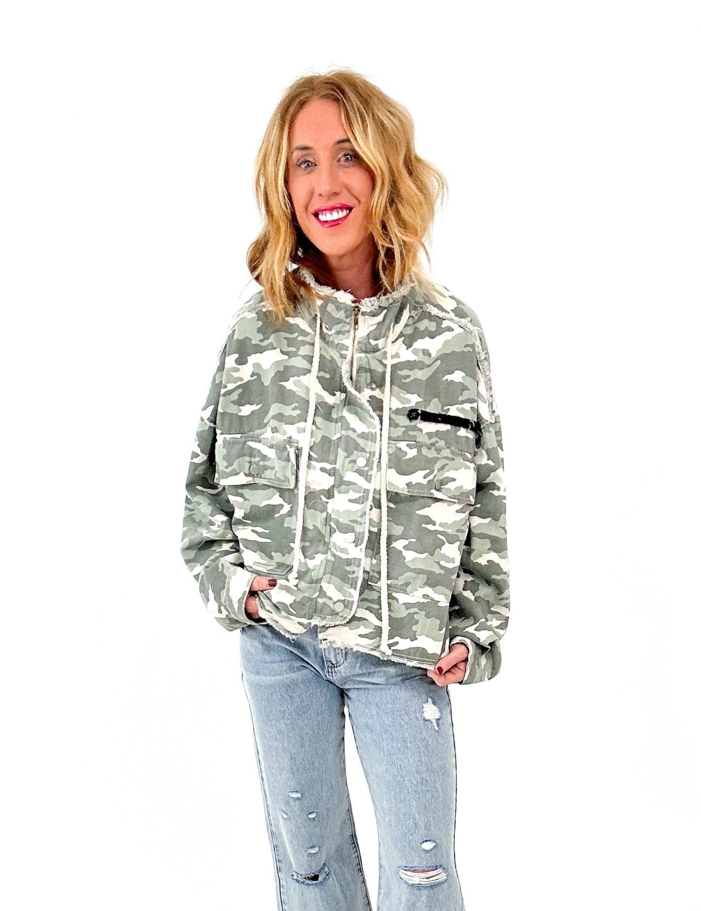 oversized camo jacket 