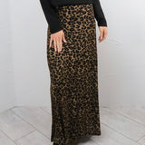 Lovely In Leopard Midi Skirt