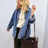 Natalie Denim Shacket