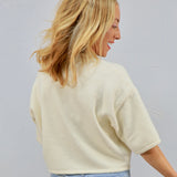 Breezy Button Down Knit Top