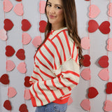 Modern Striped Cardigan