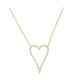Open heart Necklace