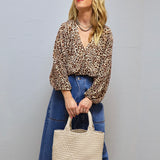 Lucille Leopard Top