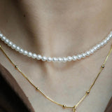 Pearled and Layered Necklace - Alden+Rose LLC 