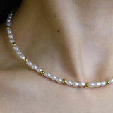 Pearl Detailed Choker