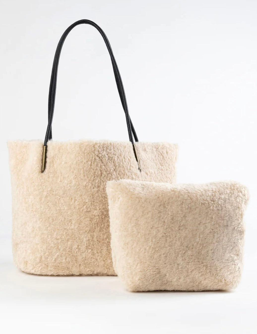 sherpa oversized tote