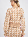 Olivia's Jacquard Knit Sweater