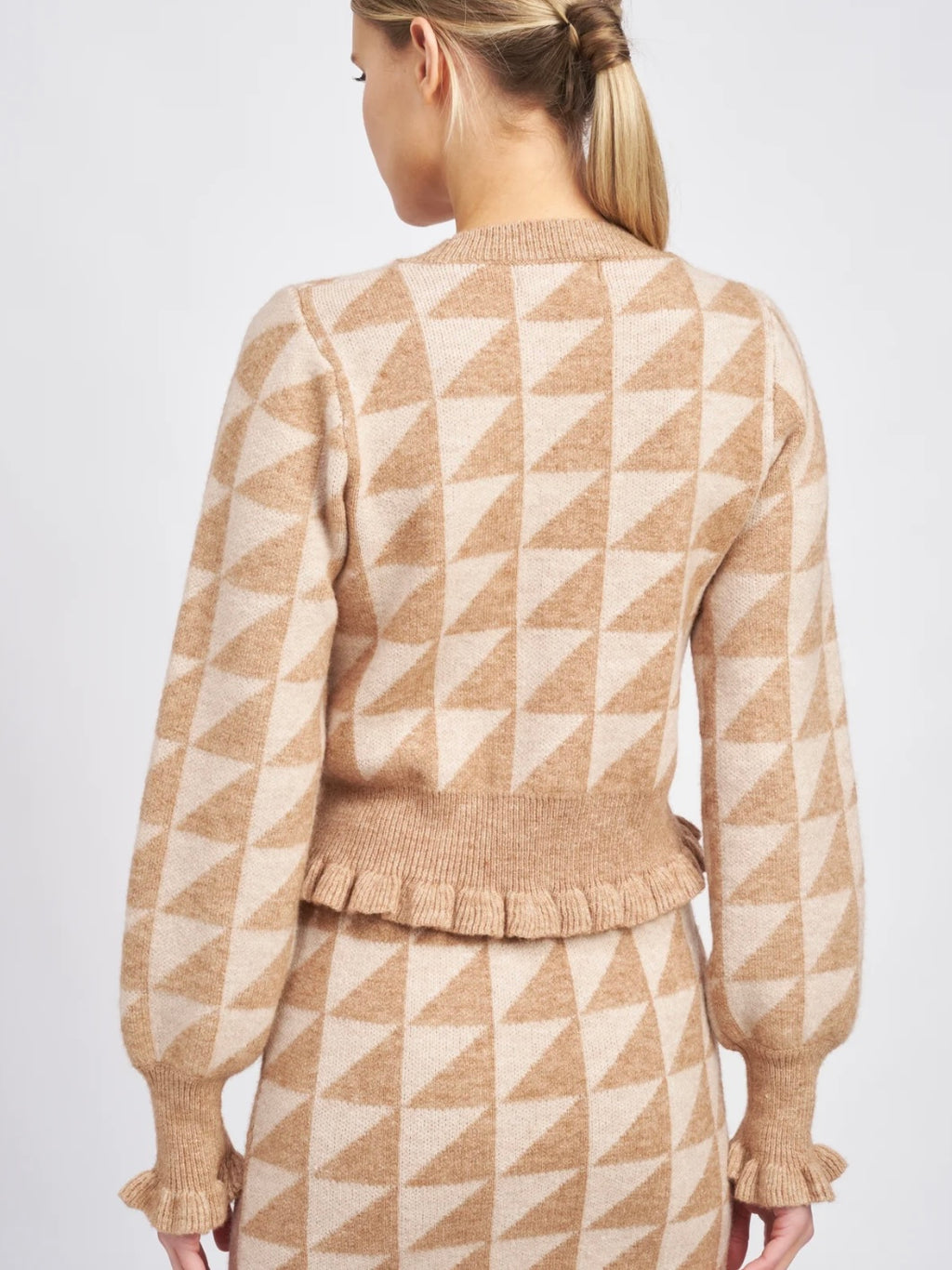 Olivia's Jacquard Knit Sweater