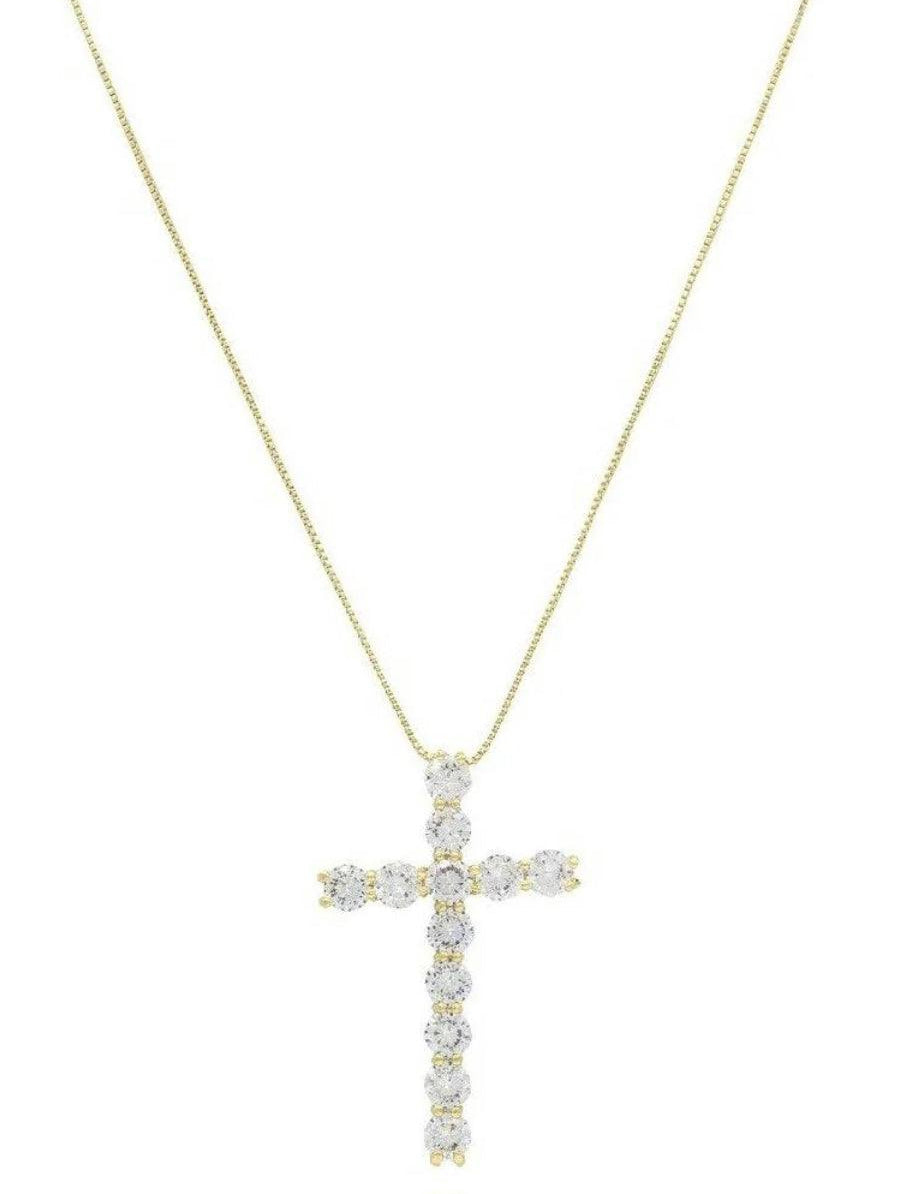 Faith Cross Pendant - Alden+Rose LLC 