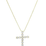 Faith Cross Pendant - Alden+Rose LLC 