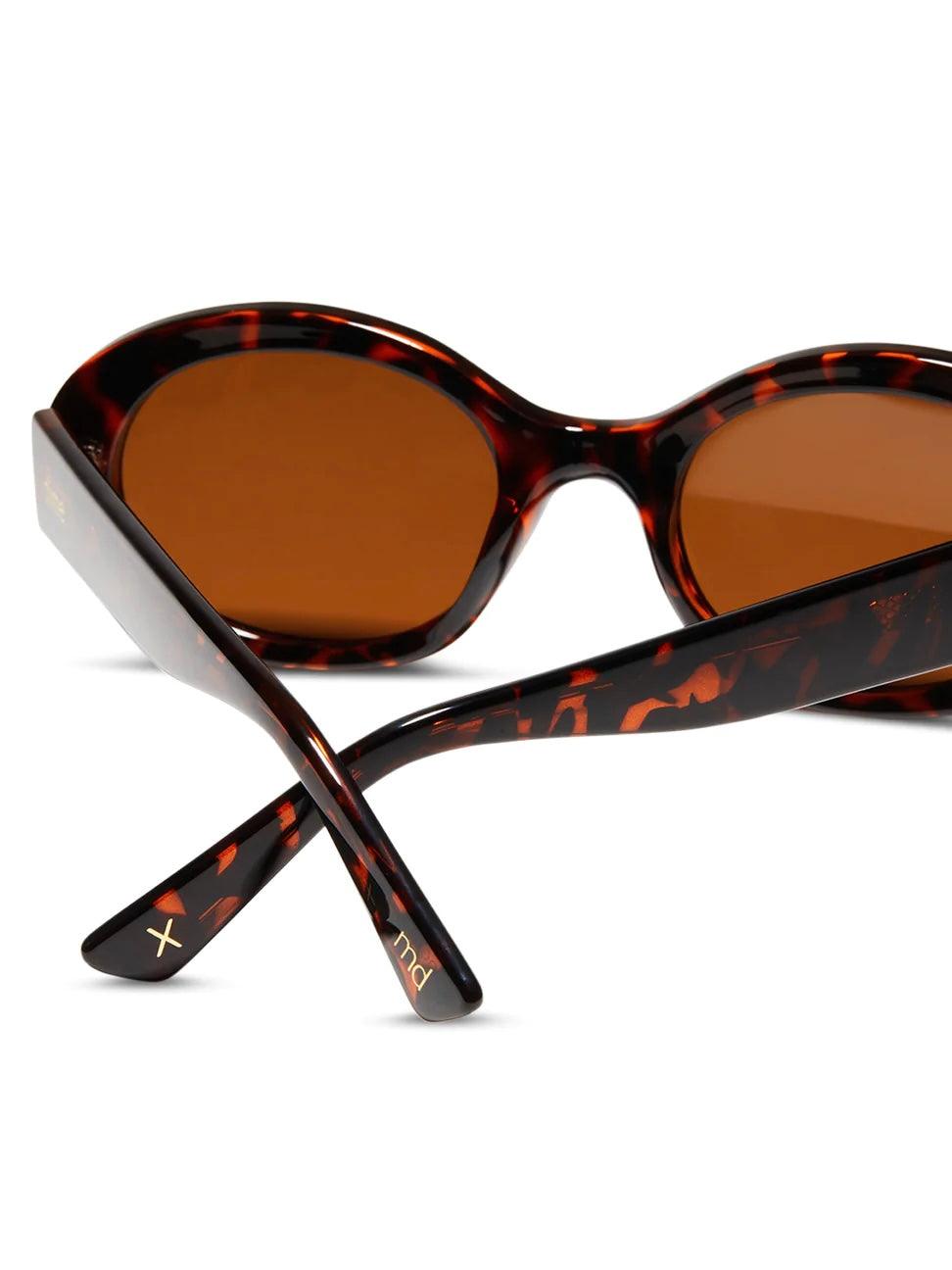 Duxbury Tortoise + Brown Sunglasses - Alden+Rose LLC 