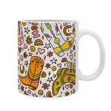 Cowboy boot mug