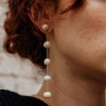 Valentina Pearl Earring - Alden+Rose LLC 