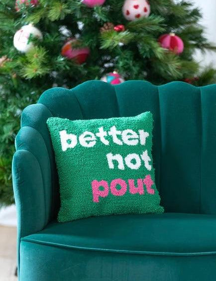 Better Not Pout Pillow - Alden+Rose LLC 