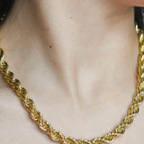 Gold Rope Necklace - Alden+Rose LLC 