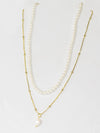 Pearled and Layered Necklace - Alden+Rose LLC 