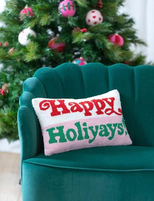 Happy Holiday Pillow - Alden+Rose LLC 