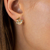 Amber Studs - Alden+Rose LLC 