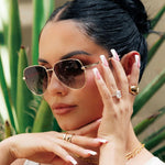 After Party Gold Sunglasses - Alden+Rose LLC 