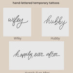 Words for a Season Temporary Tattoos - Alden+Rose LLC 