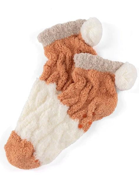 Orange Ya Cozy Socks - Alden+Rose LLC 