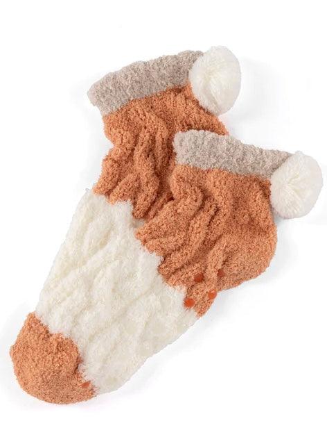 Orange Ya Cozy Socks - Alden+Rose LLC 