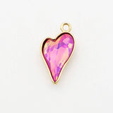 Chunky Pink Heart Charm