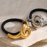 Hammered Ponytail Cuff