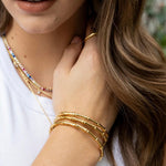 Bamboo Bangle - Alden+Rose LLC 