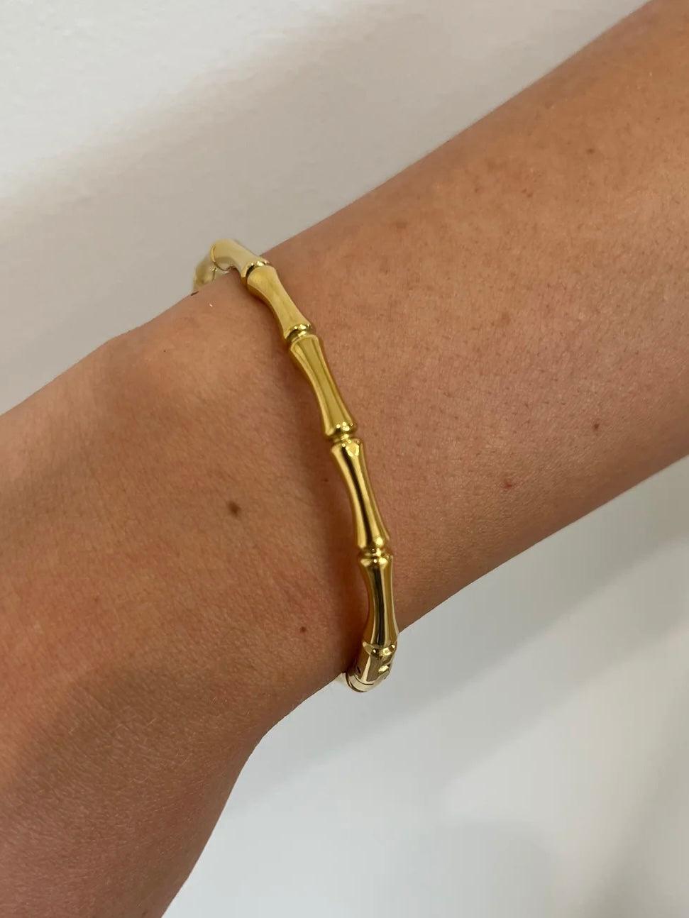 Bamboo Bangle - Alden+Rose LLC 