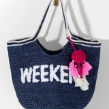Woven Weekend Tote