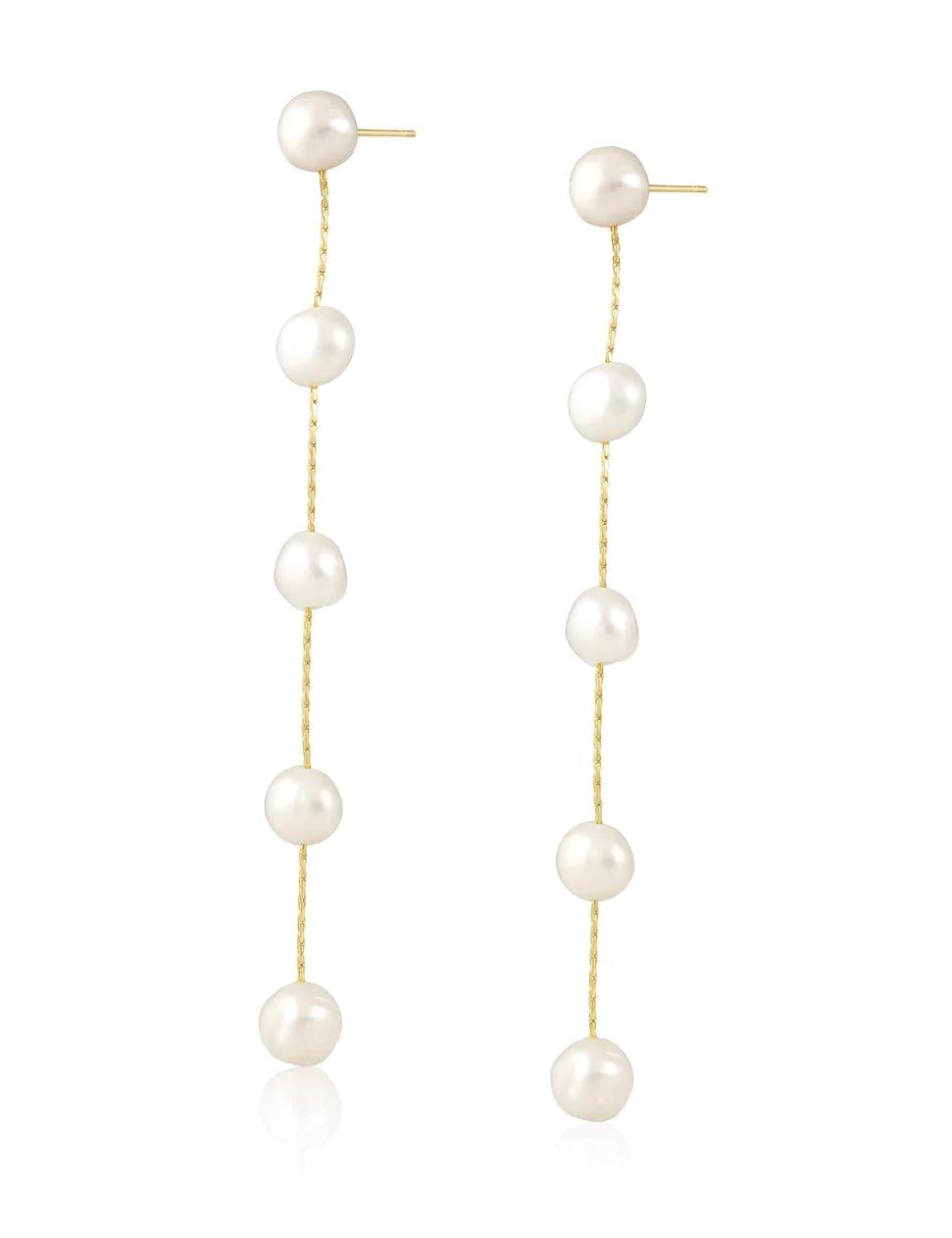 Valentina Pearl Earring - Alden+Rose LLC 