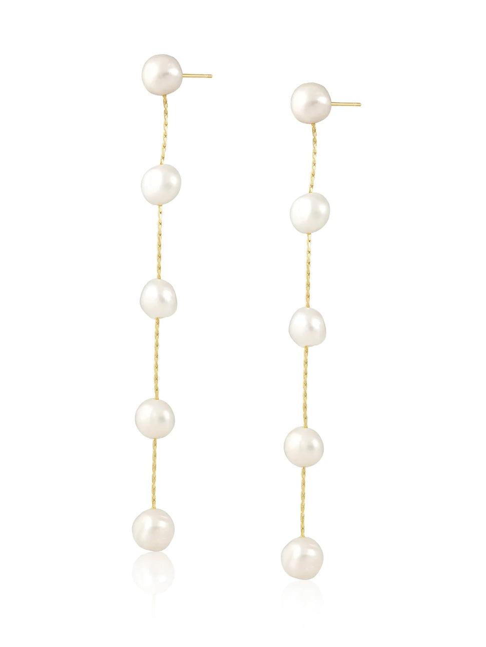 Valentina Pearl Earring - Alden+Rose LLC 