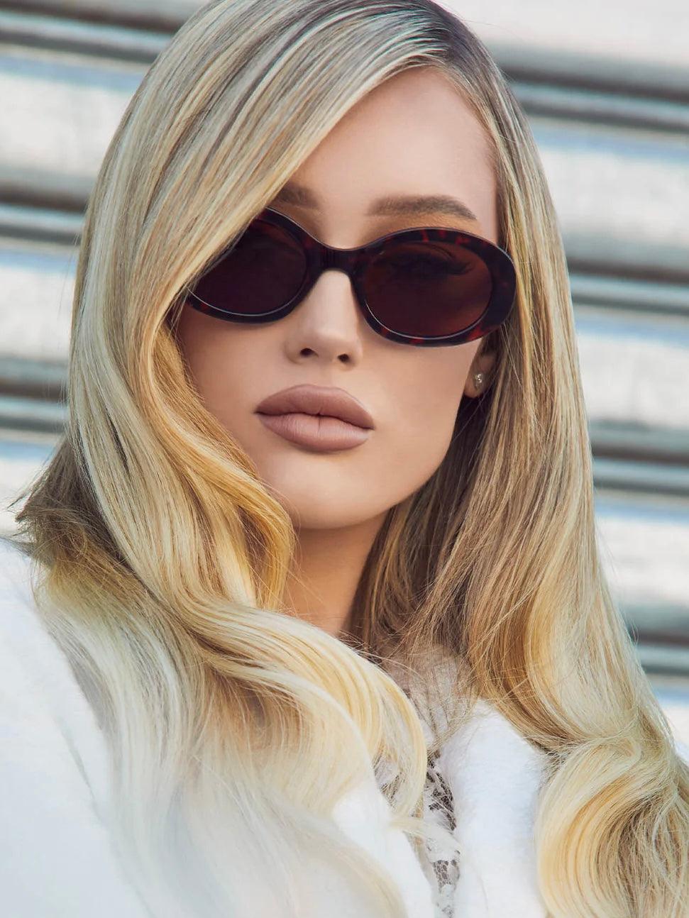 Duxbury Tortoise + Brown Sunglasses - Alden+Rose LLC 
