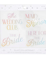 Wedding Club Decals - Alden+Rose LLC 