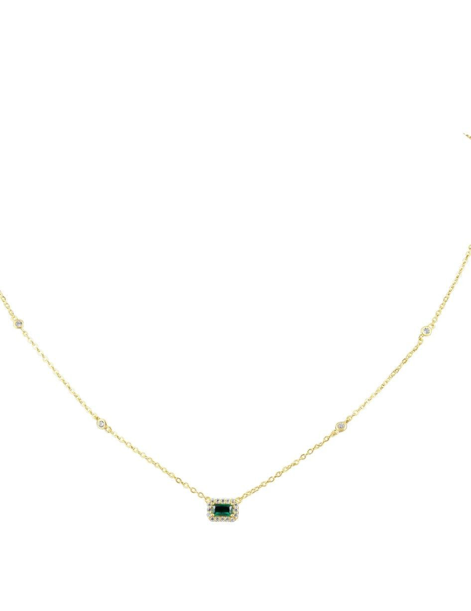 Nora Emerald Necklace - Alden+Rose LLC 