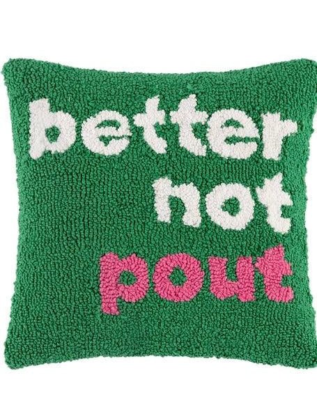 Better Not Pout Pillow - Alden+Rose LLC 