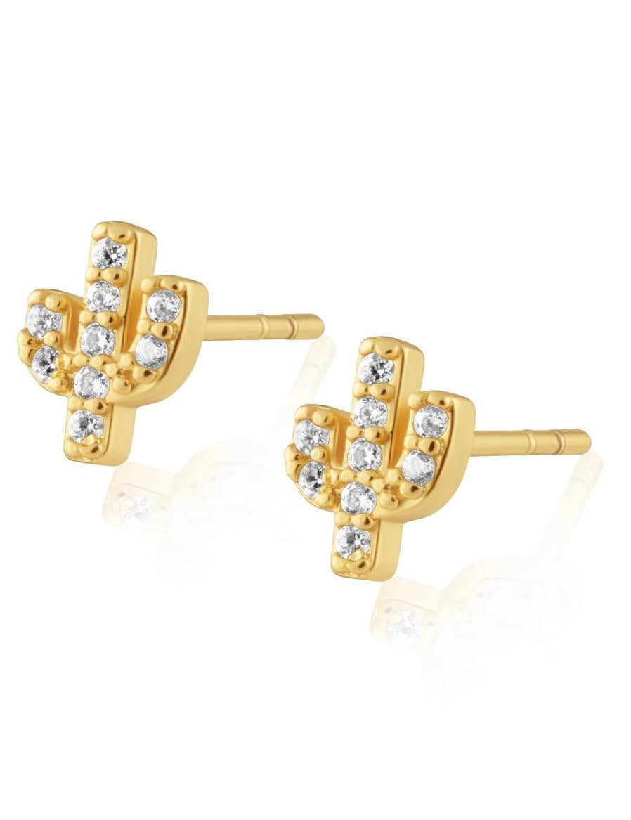 Mini Cactus Studs - Alden+Rose LLC 