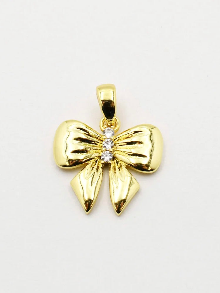 Dainty Gold Bow
