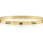 Emerald Baguette Stackable - Alden+Rose LLC 