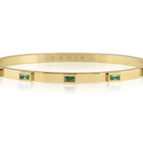 Emerald Baguette Stackable - Alden+Rose LLC 