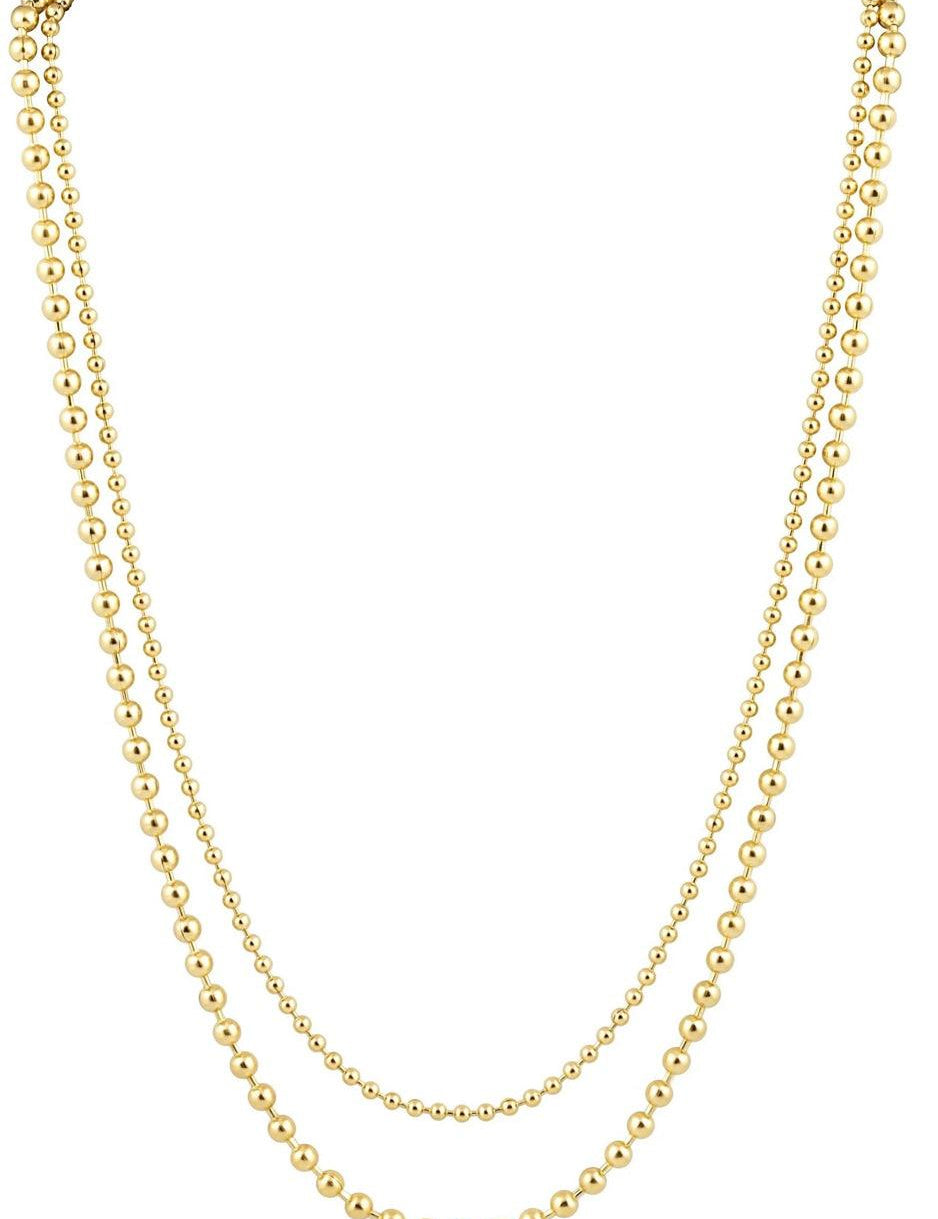 Dutches Double Beaded Necklace - Alden+Rose LLC 