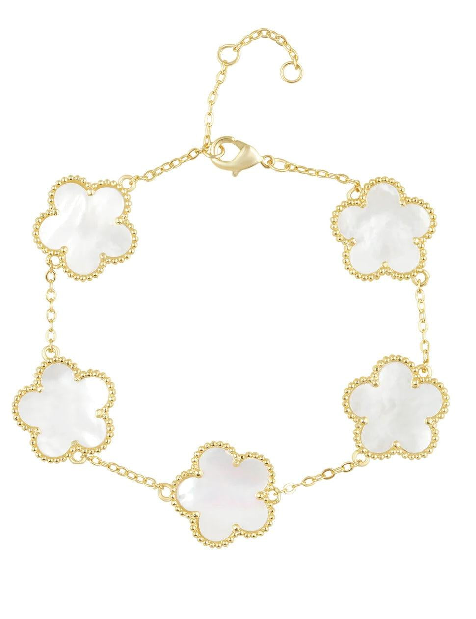 Adaline Clover Bracelet - Alden+Rose LLC 