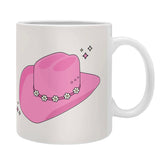 Cowgirl hat mug