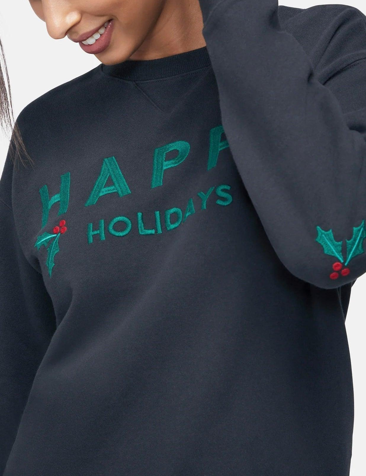 Happy Holiday Sweater - Alden+Rose LLC 