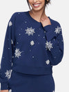 Snowflake Pearl Sweater - Alden+Rose LLC 