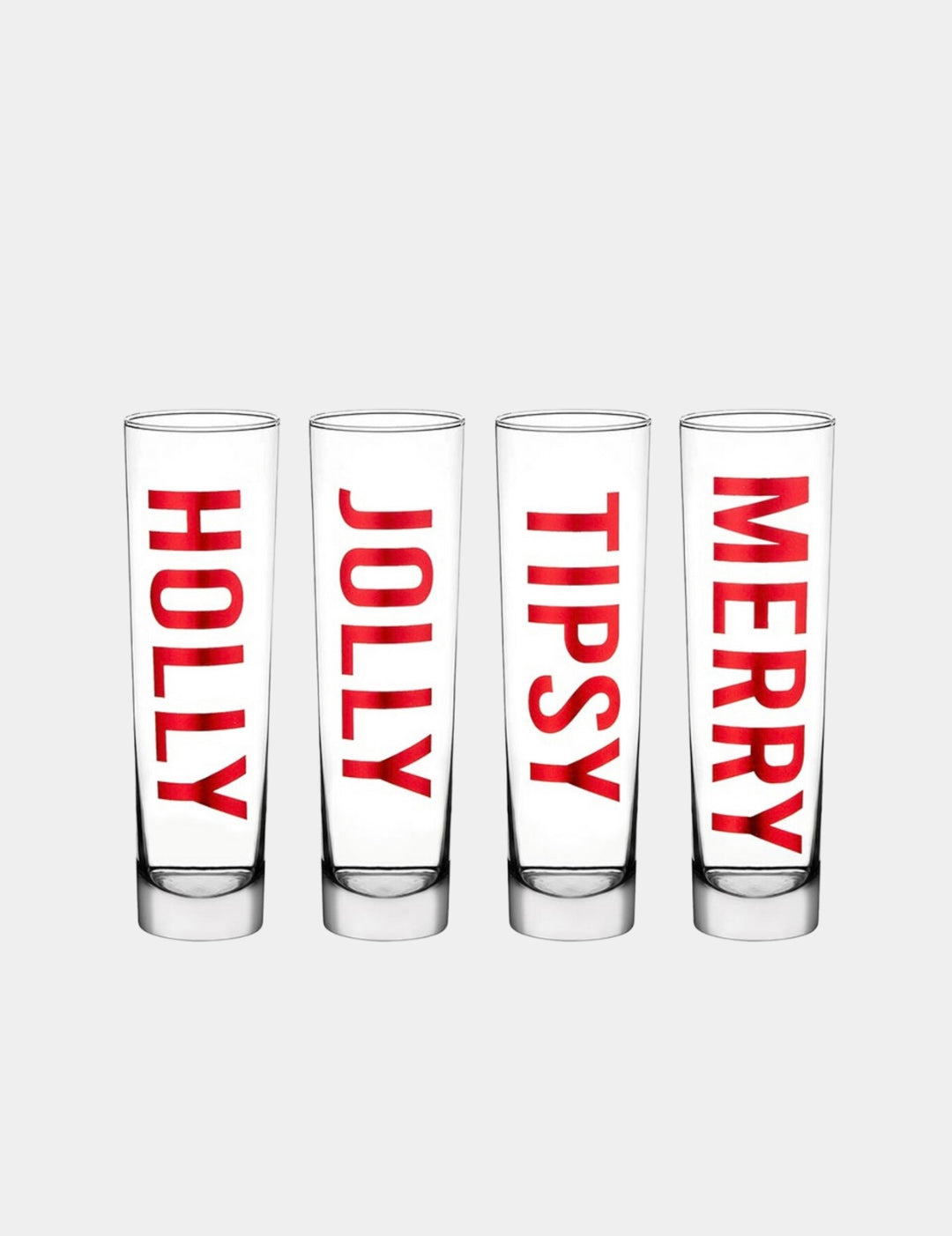 Let's Get Festive Flute Glass