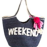 Woven Weekend Tote