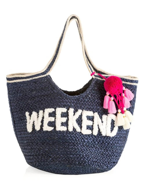 Woven Weekend Tote